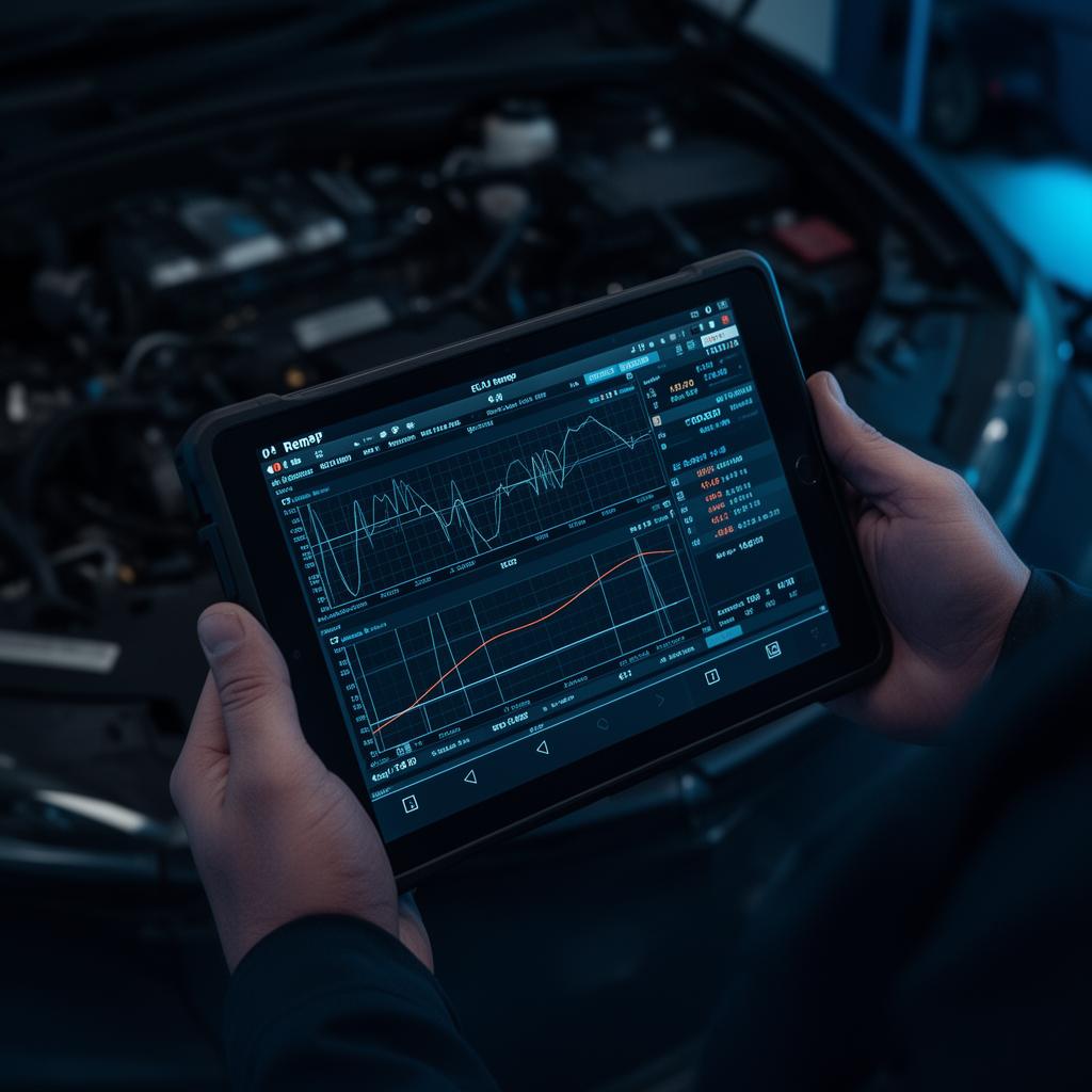 Diagnostic ECU sur tablette
